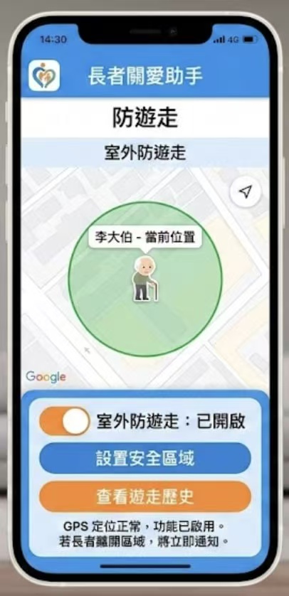 GPS 防遊走